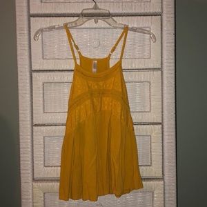 Yellow tank top